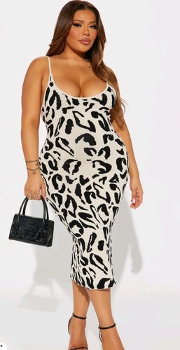 Nwt leopard print - leopard, midi