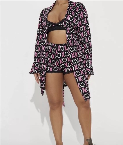 Womens piece nightwear set - womens, 3