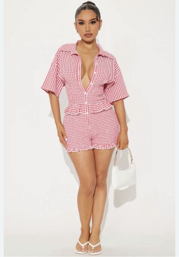 Fashion nova red and - fashion, white
