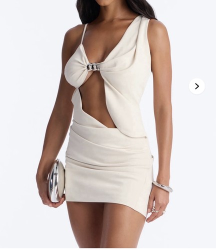 Fashion nova ivory dress - nova,