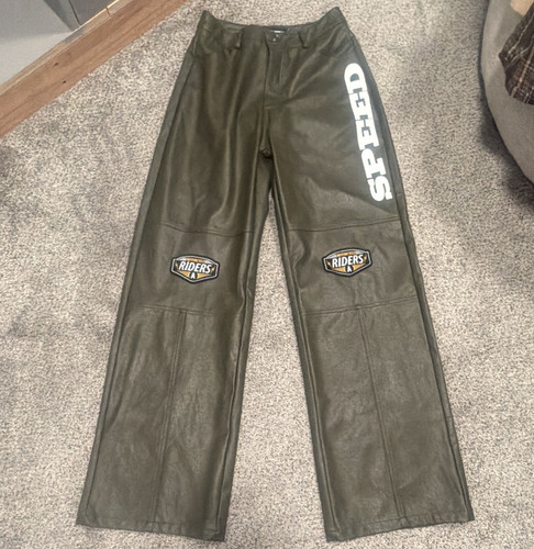 Fashion nova green faux - green,