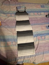 Fashion Nova Striped Midi