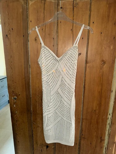Fashion nova white and - white, silver