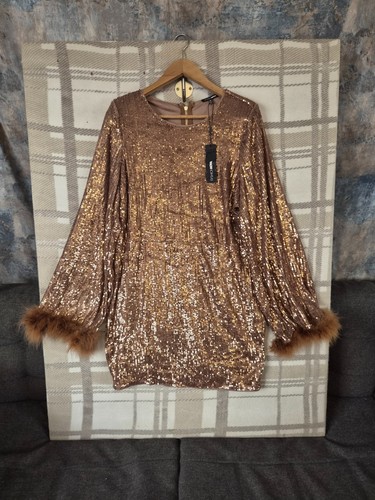 Fashion nova dress - in, golden