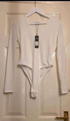 White bodysuit fashion - bodysuit, nova